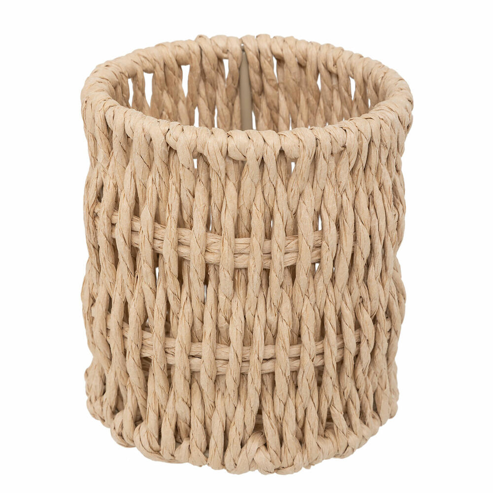 5five Simply Smart Stifthalter Kord, Stiftebox, Schreibtisch Organizer, Papier, Beige, 203142