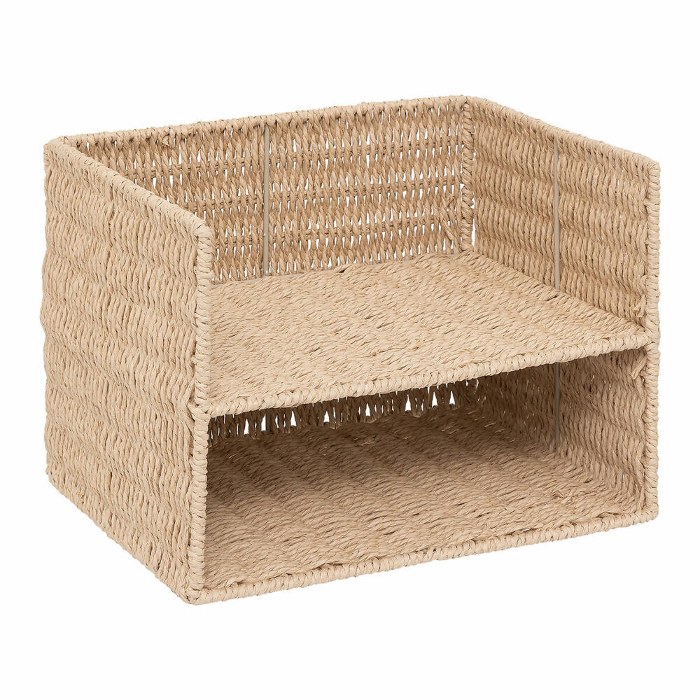 5five Simply Smart Dokumentenständer Kord, Dokumentenablage, Briefablage, Papier, Beige, 203146