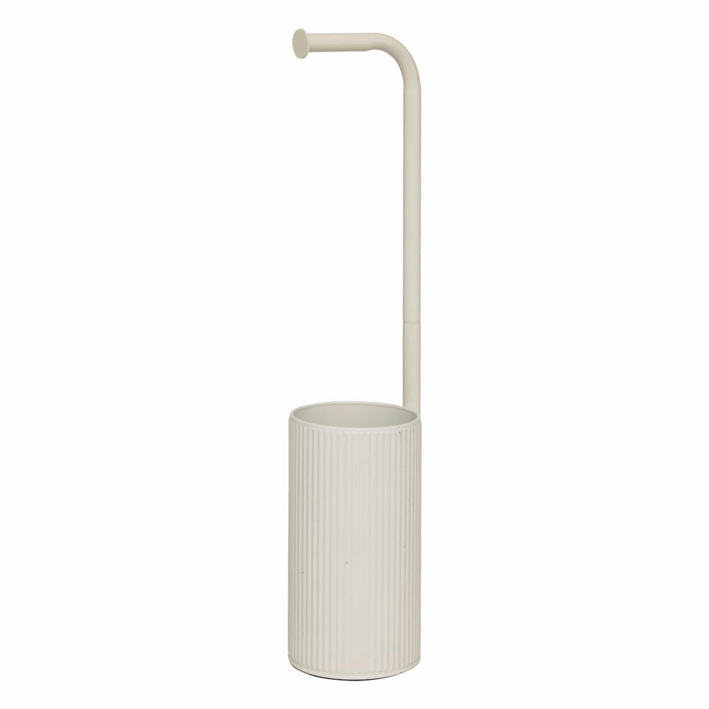 5five Simply Smart Toilettenpapierhalter Onyx, Toilettenpapierständer, Stahl, Beige, 204918A