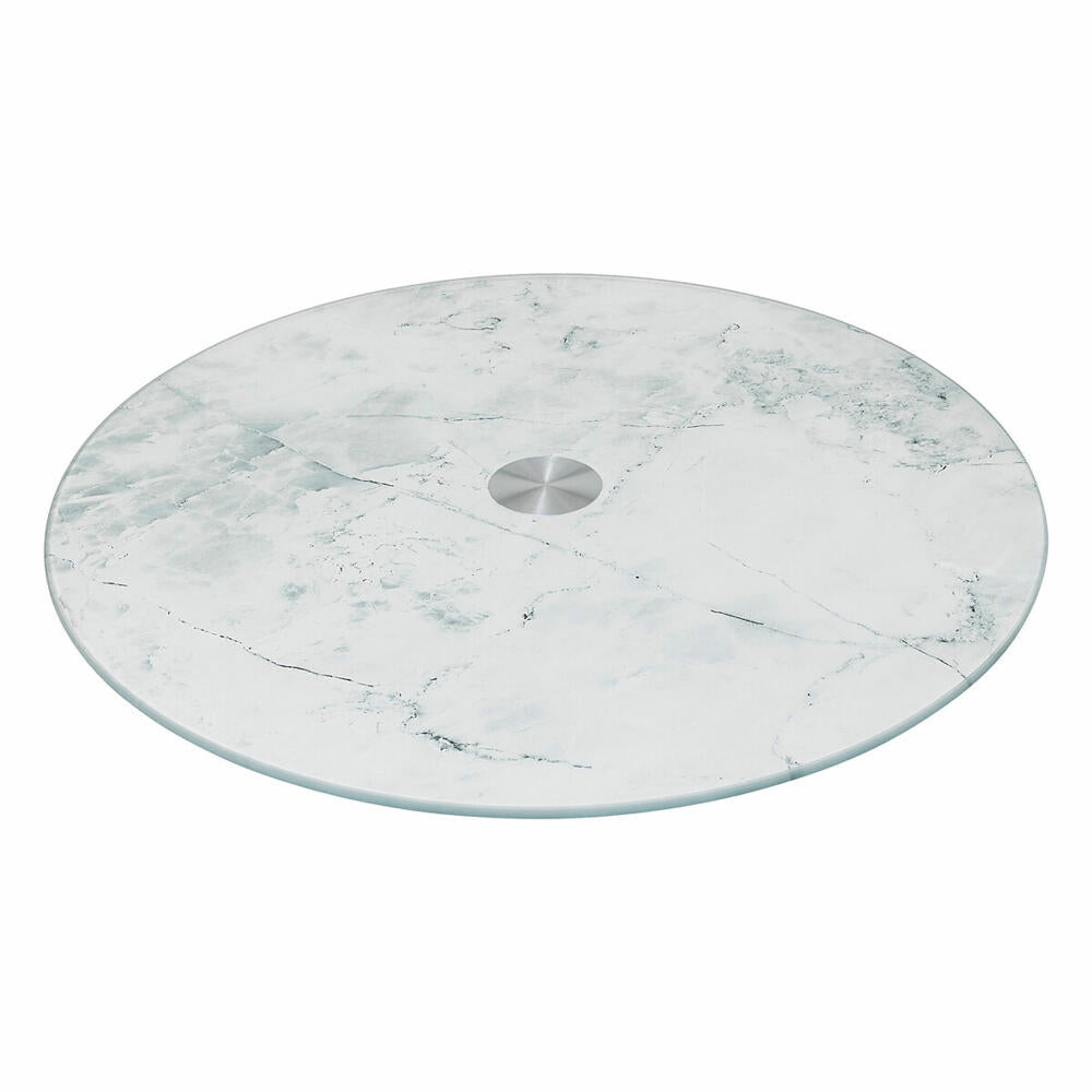 5five Simply Smart Drehteller Marb, Drehplatte, Servierteller, Käseplatte, Glas, 31.9 cm, 204638
