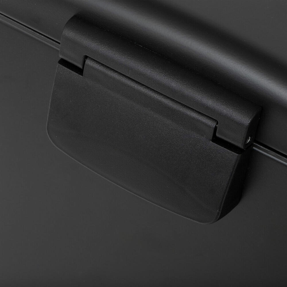 5five Simply Smart Mülleimer Ariane, Pedal-Abfalleimer, Stahl / Kunststoff, Schwarz, 20 L, 202421A