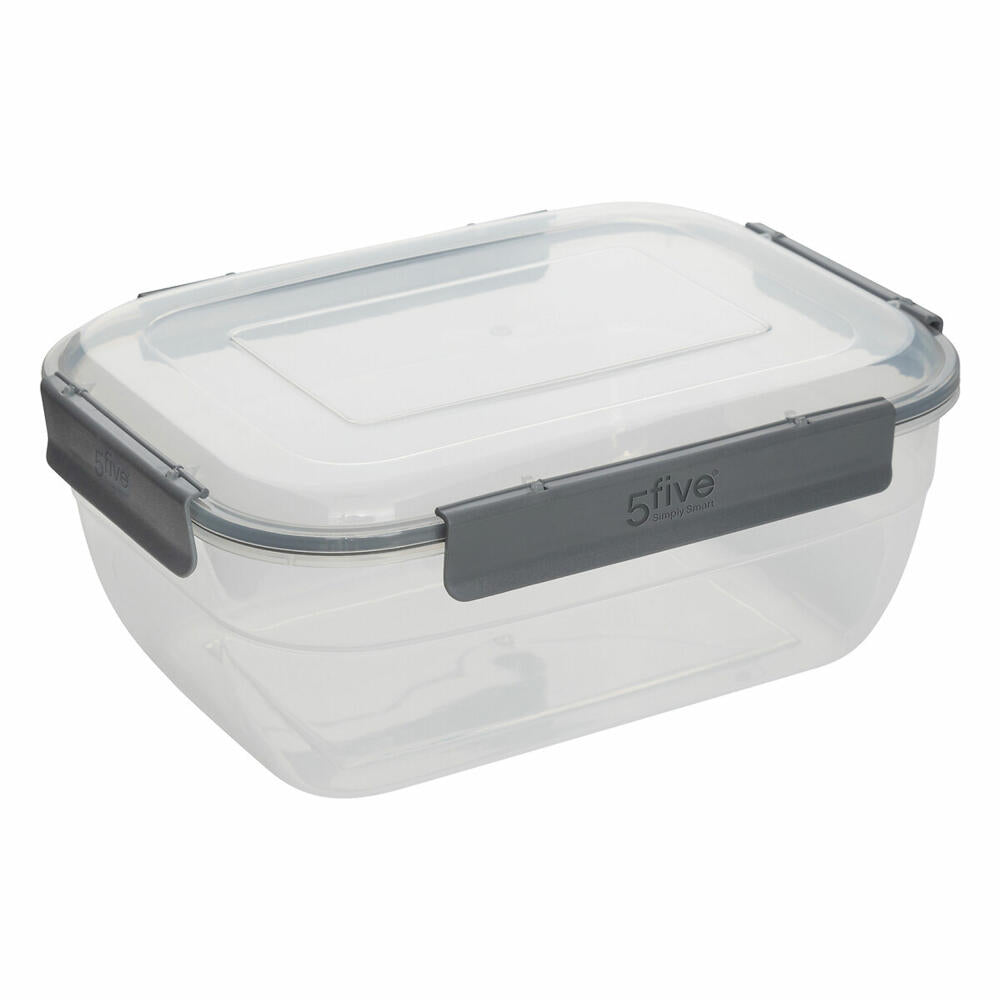 5five Simply Smart Dose Klic, 4-tlg., Rechteckig, Vorratsdose, Frischhaltedose, Kunststoff, 203038
