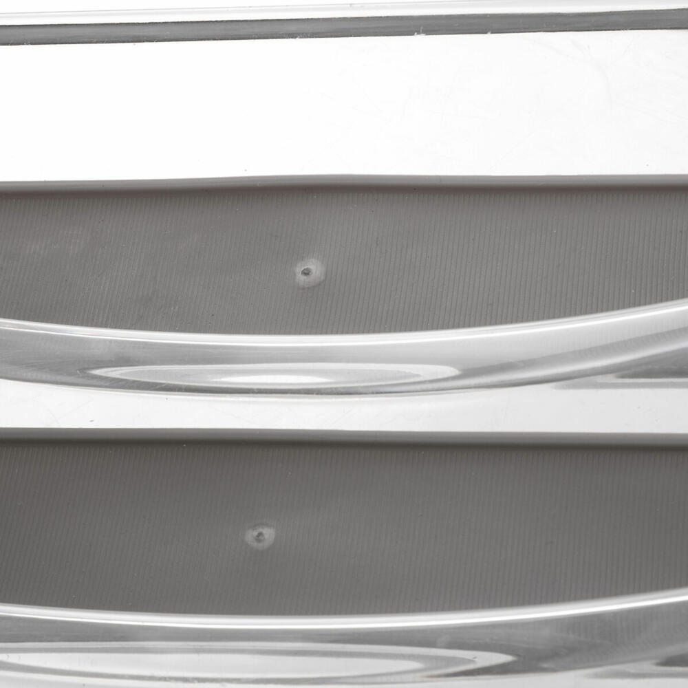 5five Simply Smart Besteckkasten Tidy Smart mit 5 Fächern, PET-Kunststoff, TPE, Grau, 32.5 x 23 cm, 146502