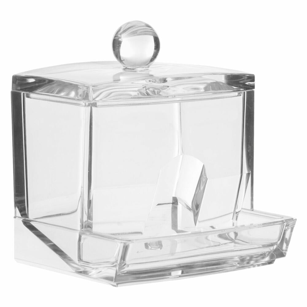 5five Simply Smart Cotton Swab Dispenser Selena, Cosmetic Dispenser, Plastic, 9 x 8 x 9.9 cm, 155904