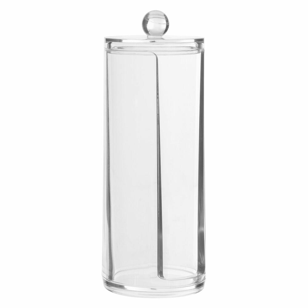5five Simply Smart cotton pad dispenser Selena, make-up pad container, plastic, 7.5 x 20 cm, 155905
