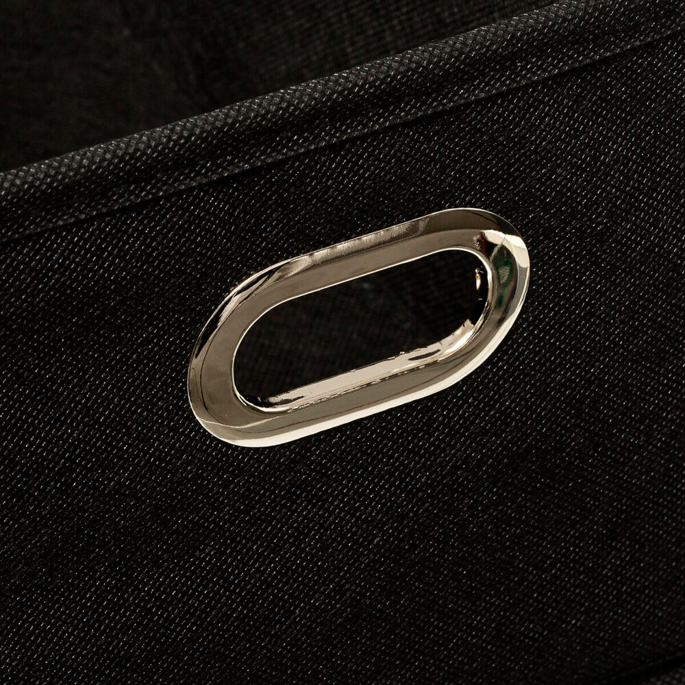 5five Simply Smart Aufbewahrungskorb Mix N Modul, Pappe, PP-Kunststoff, Schwarz, 15 x 31 cm, 160384J