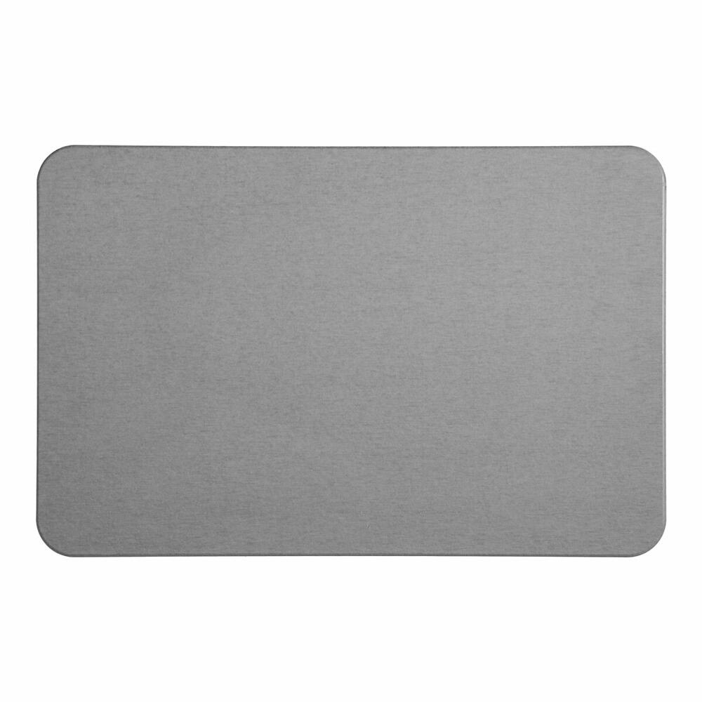 5five Simply Smart diatomaceous earth bath mat, doormat for the bathroom, diatomite, grey, 60 x 39 cm, 174683