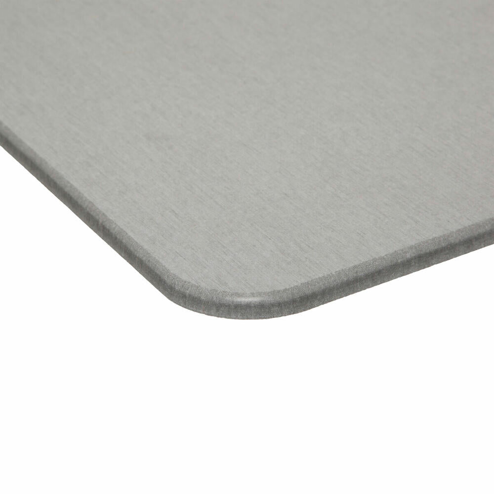 5five Simply Smart diatomaceous earth bath mat, doormat for the bathroom, diatomite, grey, 60 x 39 cm, 174683