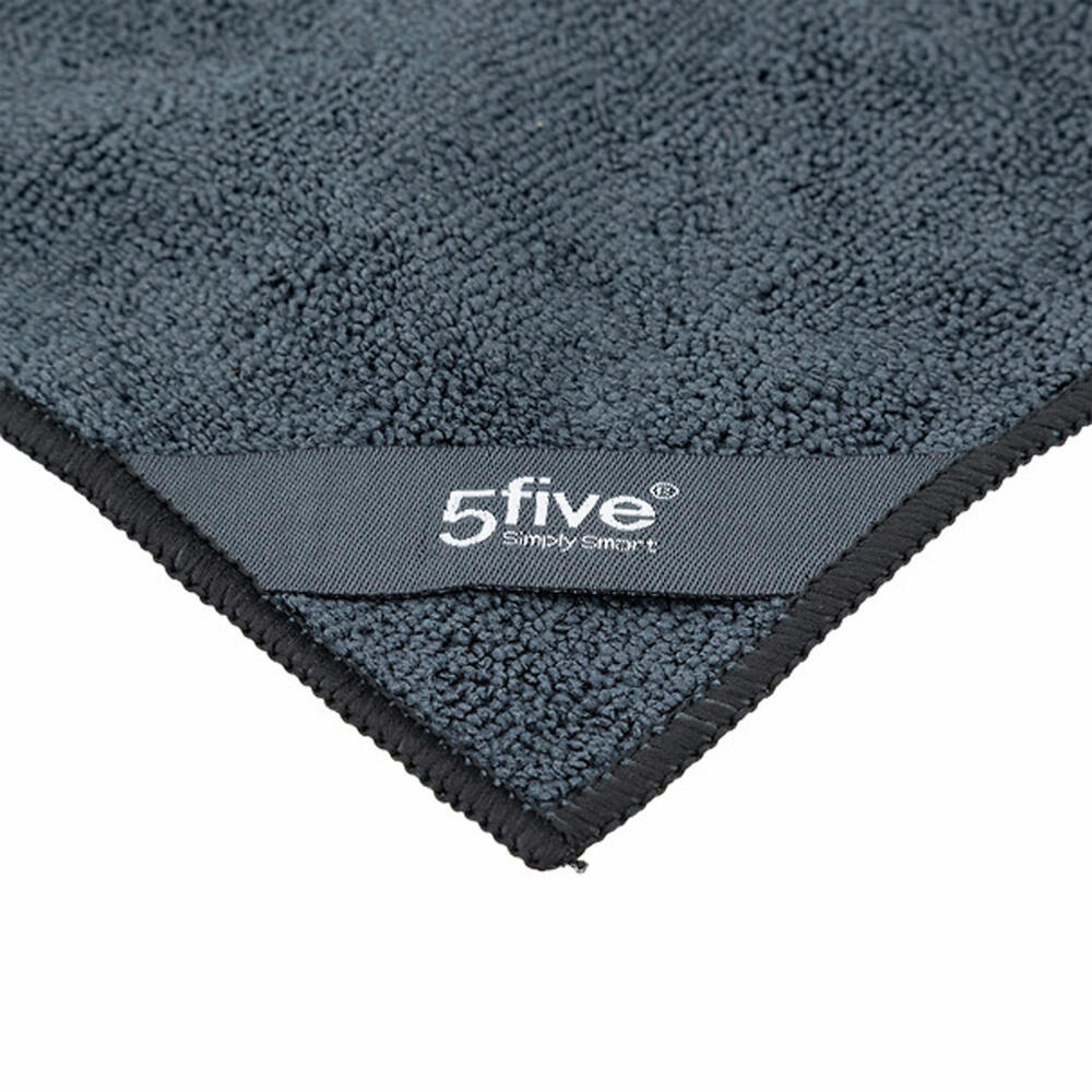 5five Simply Smart Microfiber Cloth Set 3-piece, Cleaning Cloths, Polyester, Multi-colored, 30 x 40 cm, 164767