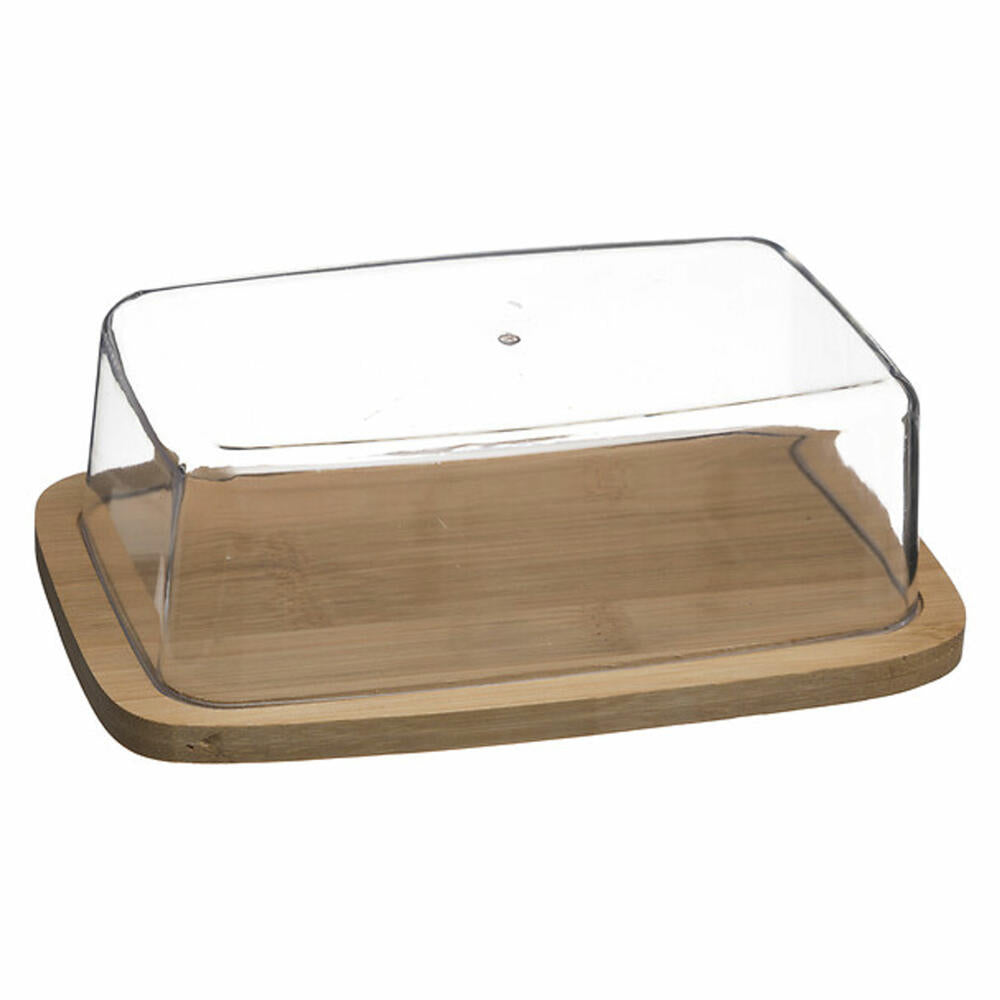 5five Simply Smart Butter Dish Bamboo, Butter Dish, Bamboo, Plastic, Beige, 151189