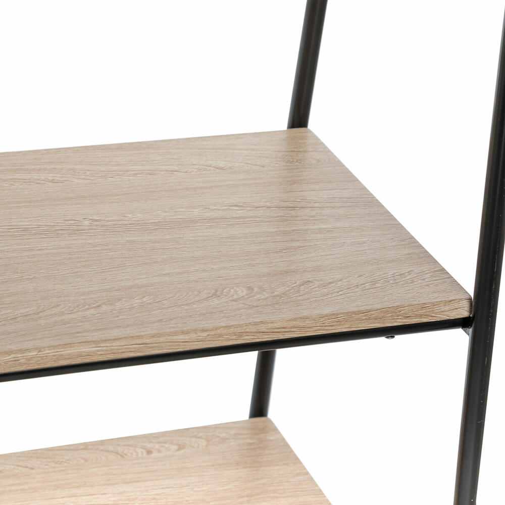 5five Simply Smart Kleiderständer Jano, Metall, MDF, Schwarz, 165 cm, 160406