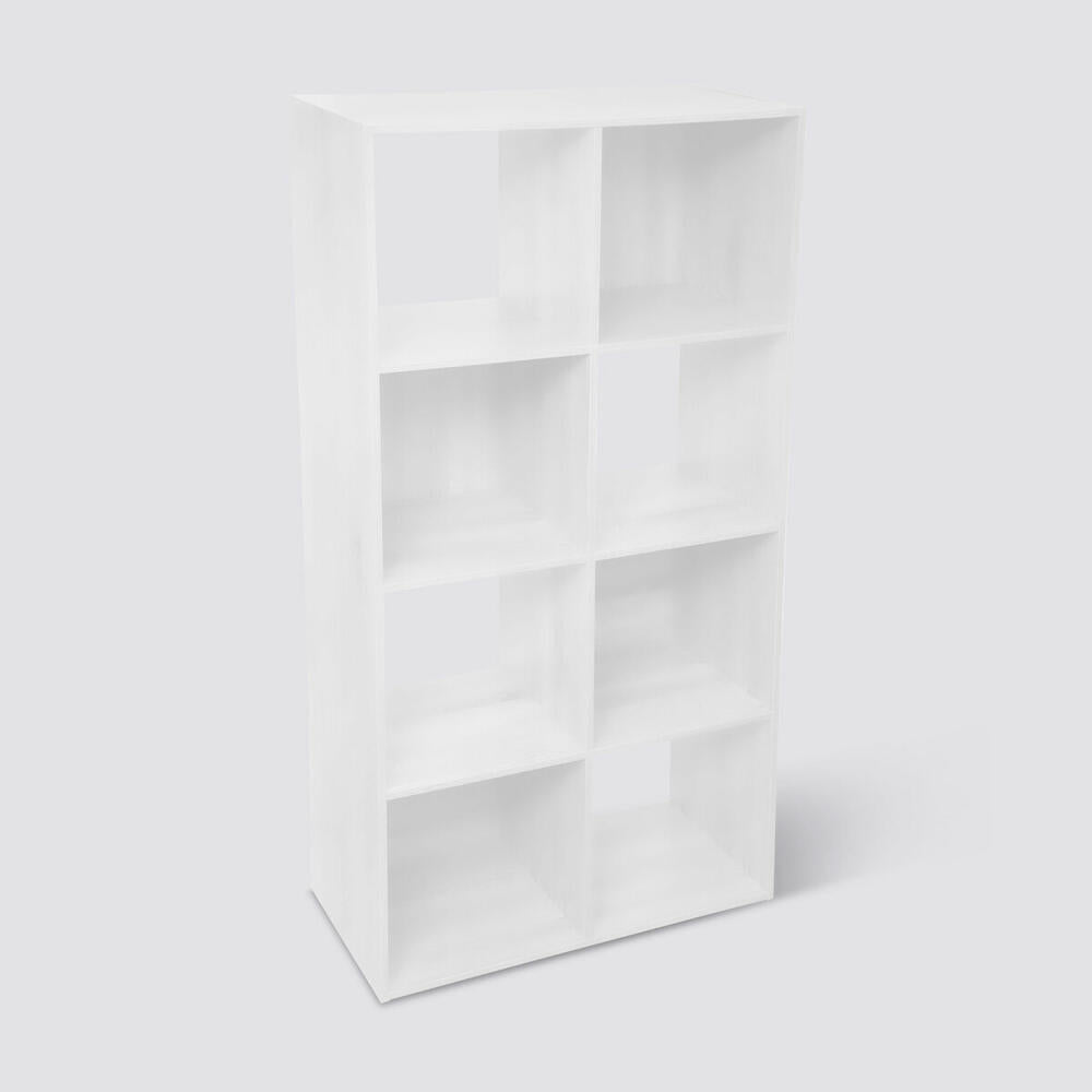 5five Simply Smart Shelf Mix N Module 2x4, wood chipboard, MDF, white, 134 x 67.5 cm, 160478C