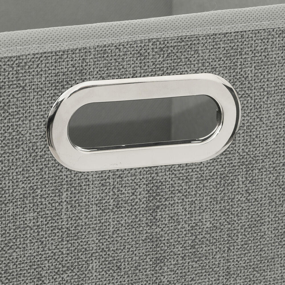 5five Simply Smart Aufbewahrungskorb Mix N Modul, Pappe, PP-Kunststoff, Hellgrau, 31 x 31 cm, 138885C