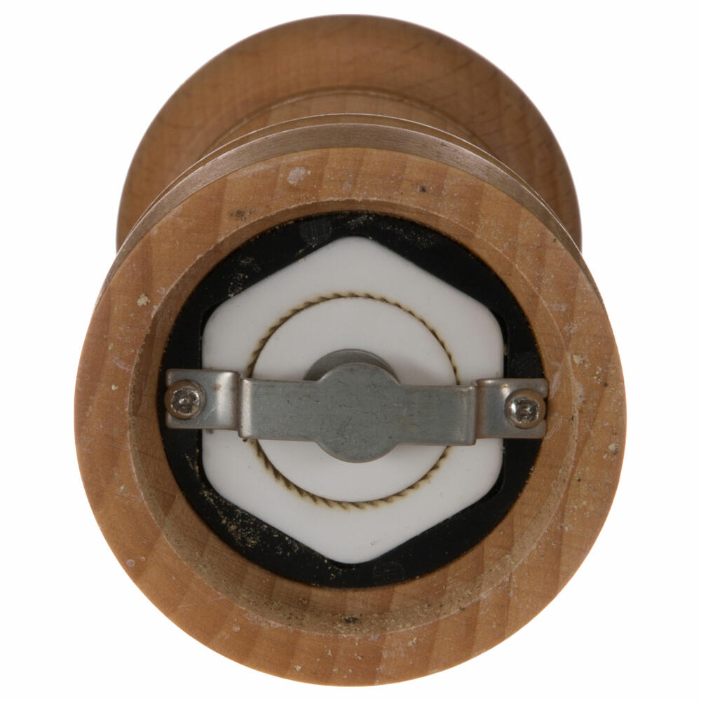 5five Simply Smart Salz- oder Pfeffermühle Bistrot, Gewürzmühle, Buchenholz, Braun, 14 cm, 136326