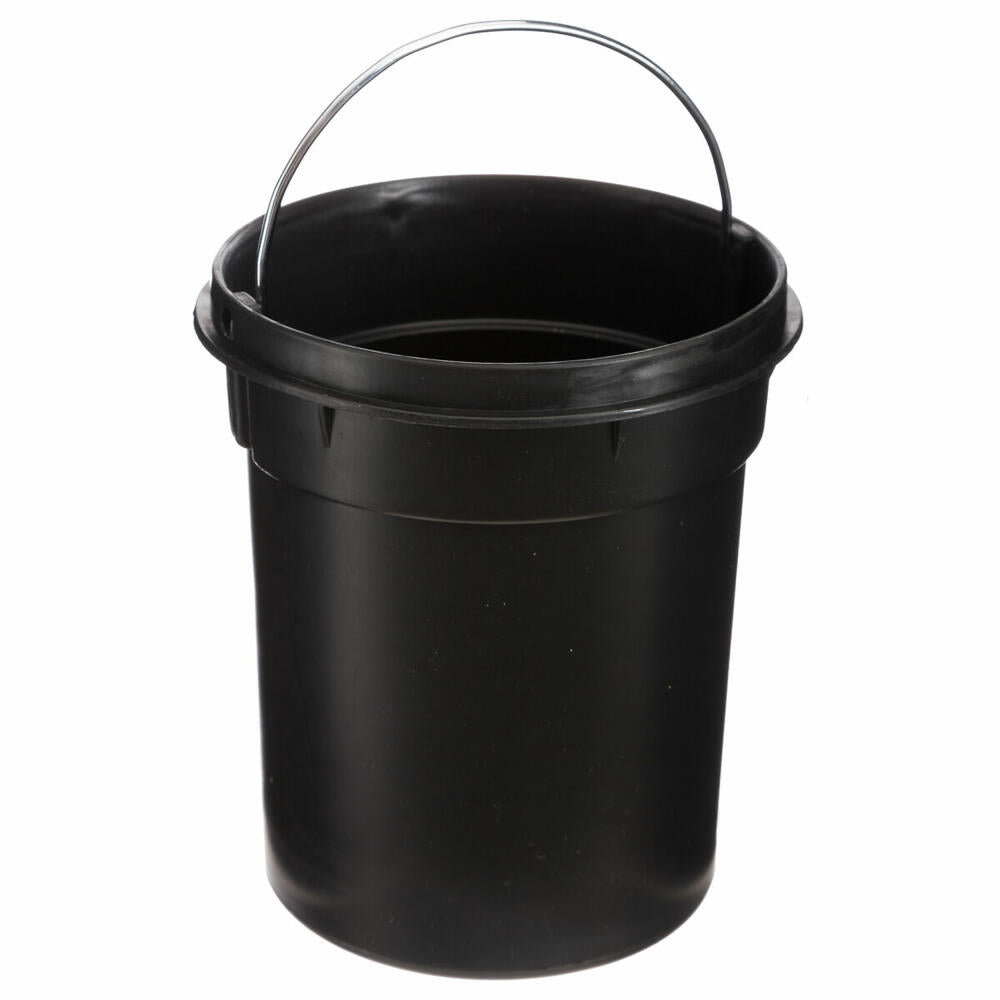 5five Simply Smart Abfalleimer Natureo, Kosmetikeimer, Metall, Bambus, Kunststoff, Weiß, 3 Liter, 140801