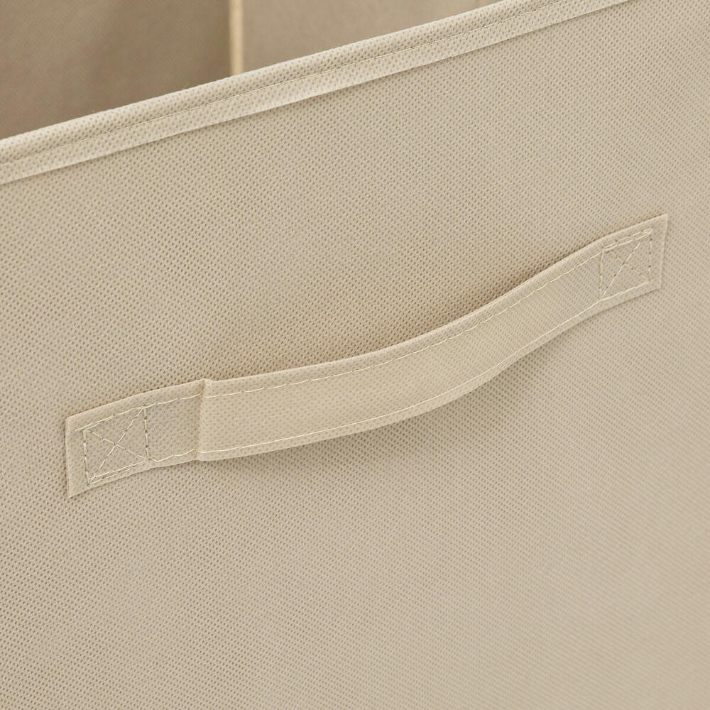 5five Simply Smart Aufbewahrungskorb Mix N Modul Lane, Pappe, PP-Kunststoff, Beige, 31 x 31 cm, 130062