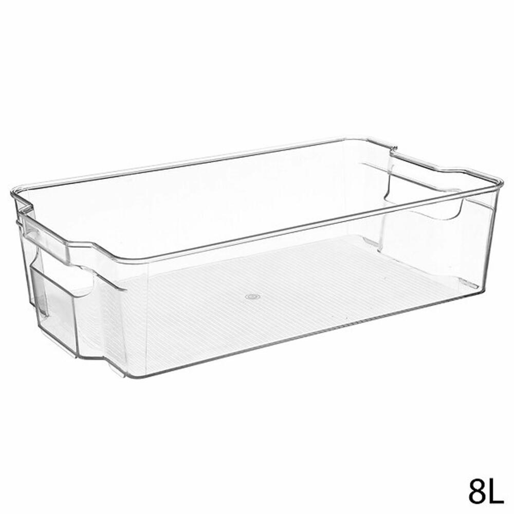 5five Simply Smart Refrigerator Storage Box Smart Fridge, PET plastic, Transparent, 8 L, 135151