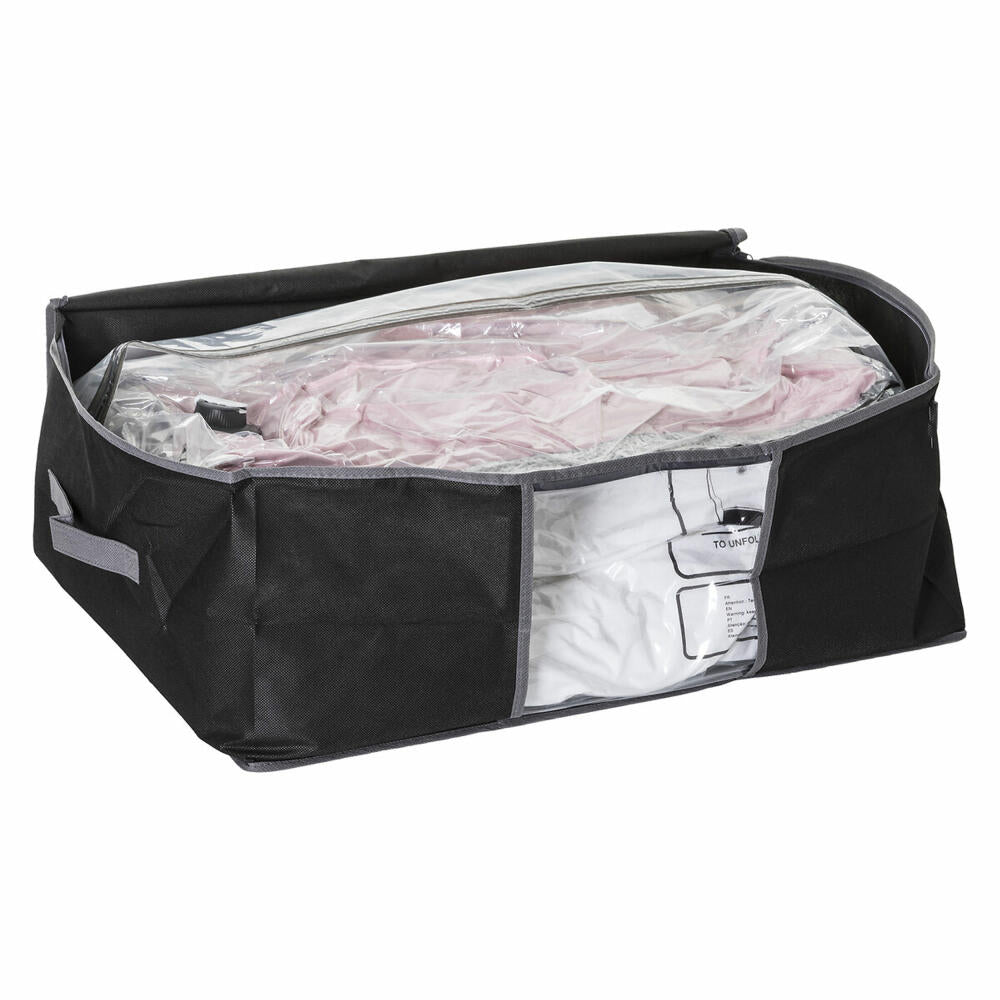 5five Simply Smart Vacuum Storage Bag Air Store, Plastic, Cardboard, Black, 60 x 40 cm, 712800