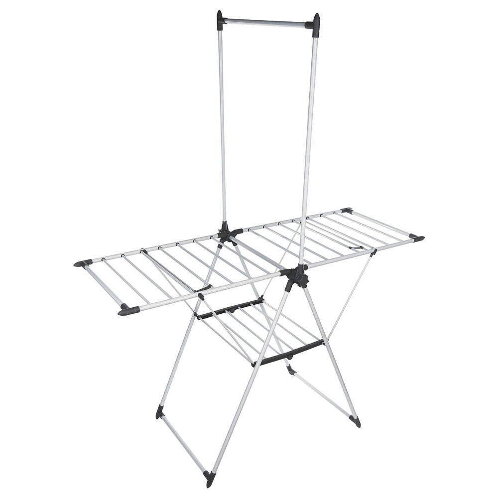 5five Simply Smart Folding Clothes Rack Sinai Bridge, Steel, PP Plastic, White, 16 Meters, 117348