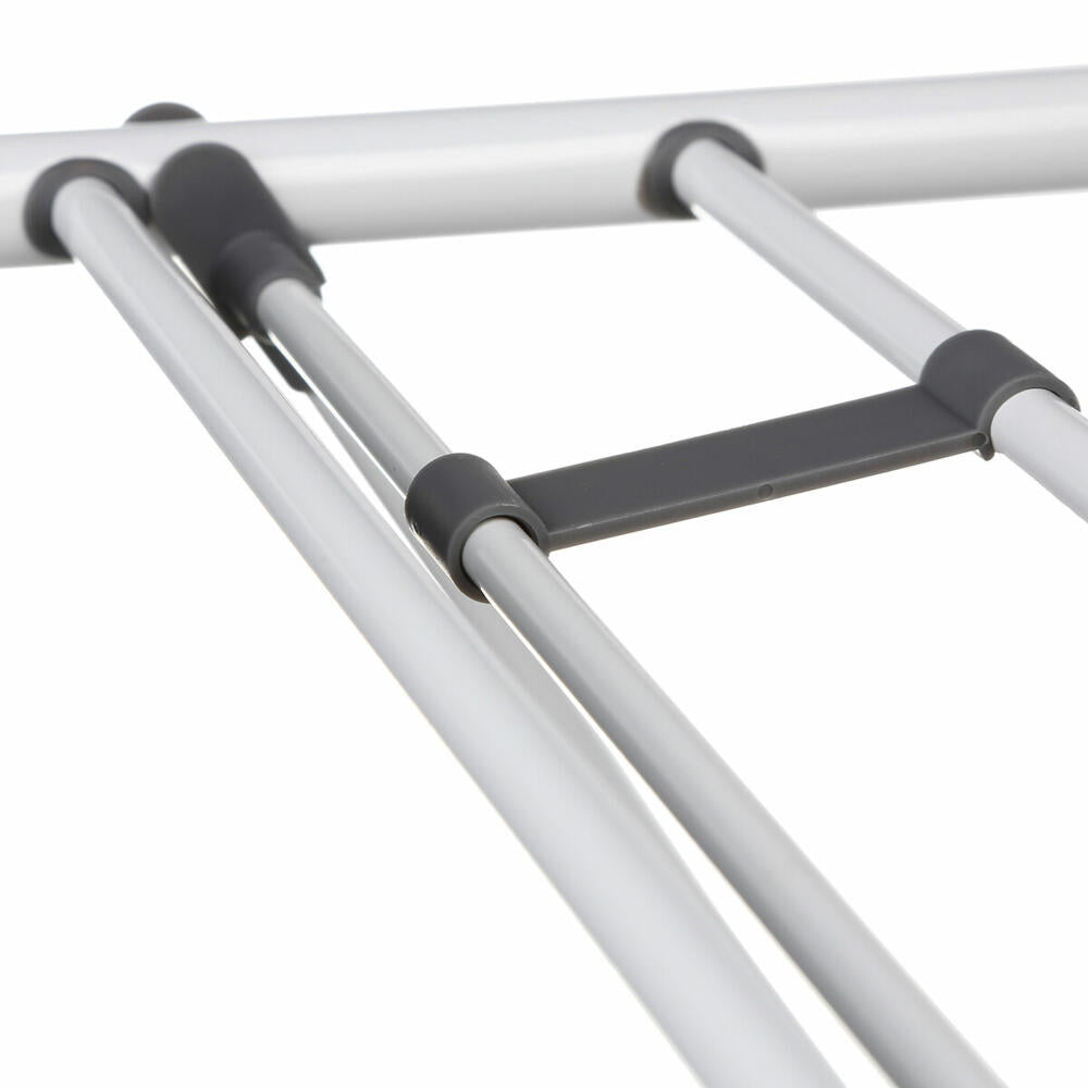 5five Simply Smart Folding Clothes Rack Sinai Bridge, Steel, PP Plastic, White, 16 Meters, 117348