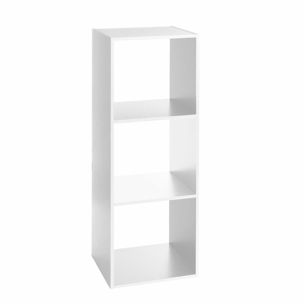 5five Simply Smart Shelf Mix N Module 3x1, Wood Chips, White, 100.5 x 34.5 cm, 138907C