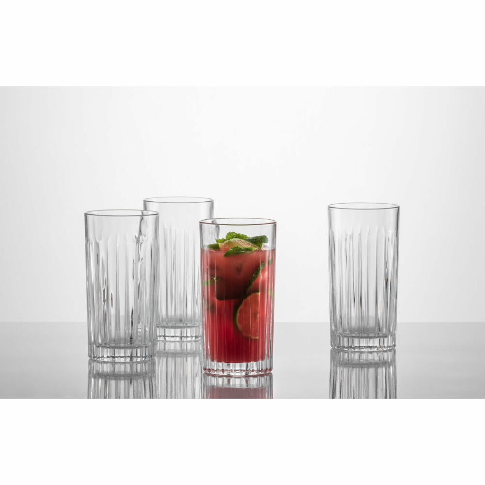 Schott Zwiesel Longdrinkglas 4er Set Stage, Cocktailglas, Kristallglas, 440 ml, 121880