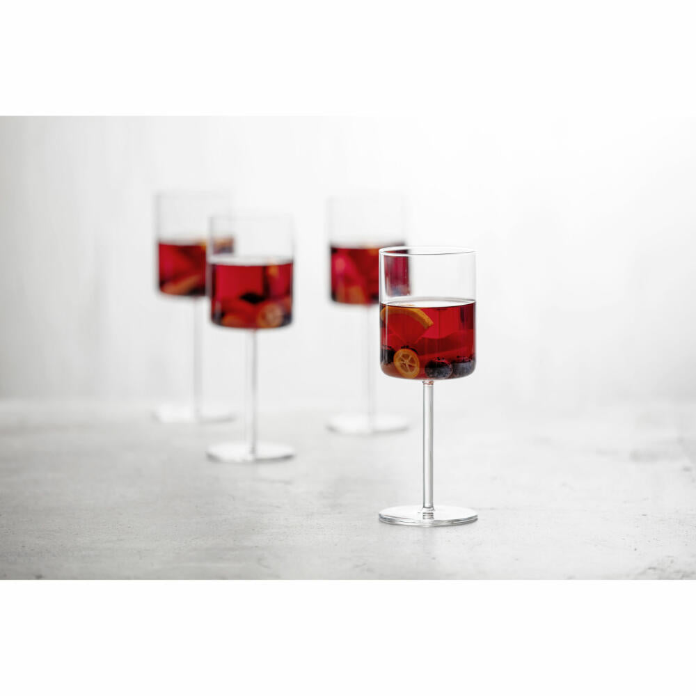Schott Zwiesel red wine glass Modo set of 4, crystal glass, transparent, 440 ml, 119899