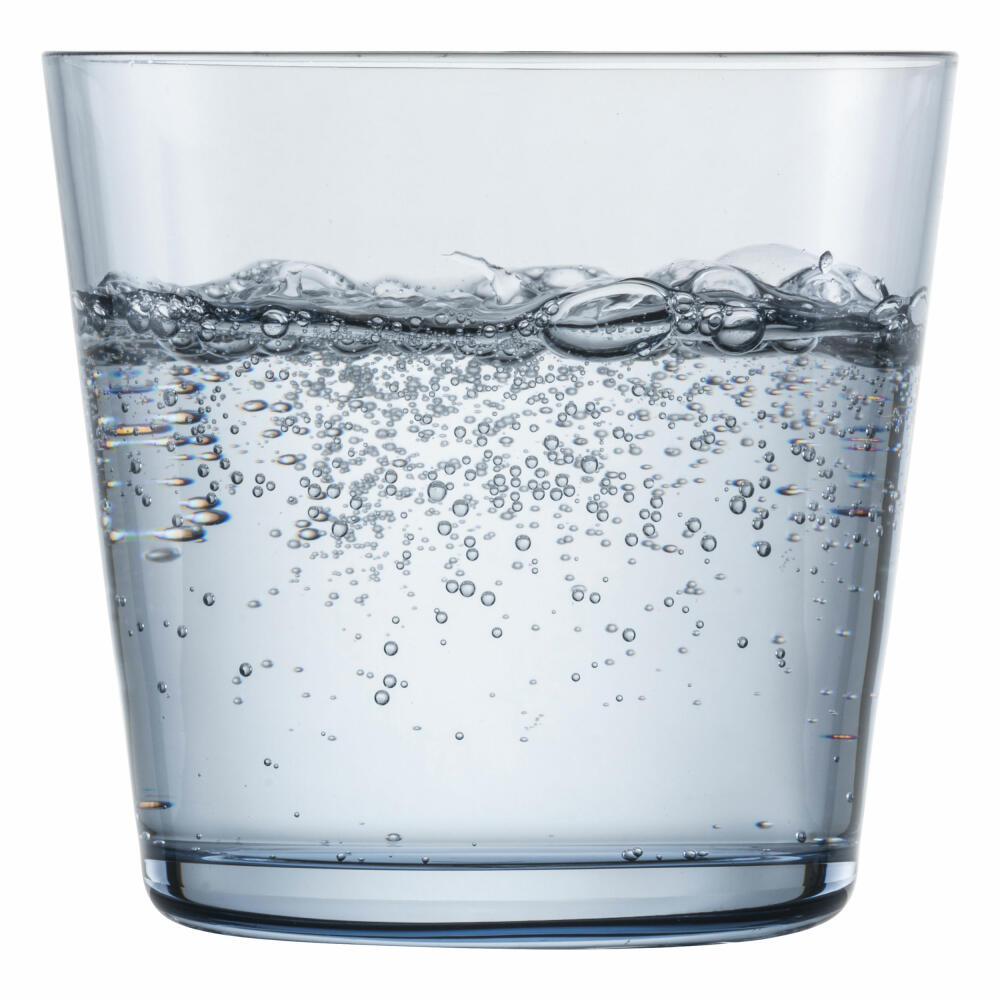 Zwiesel Glas Wasserglas Together Rauchblau 4er Set, Trinkglas, Becher, 367 ml, 122339