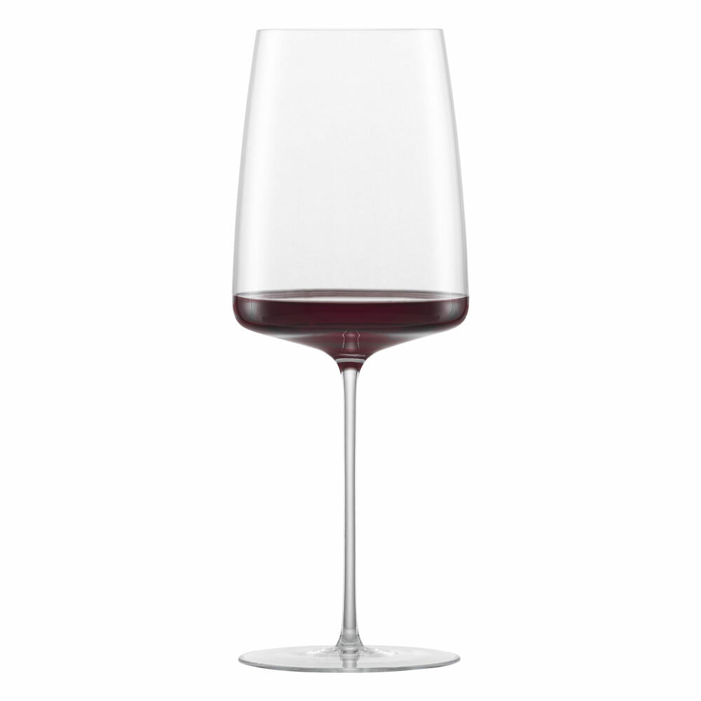 Zwiesel Glas Handmade Weinglas Simplify Kraftvoll & Würzig 2er Set, Wein Glas, 689 ml, 122054