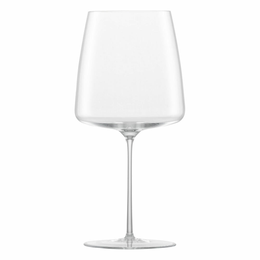 Zwiesel Glas Handmade Wine Glass Simplify Velvety &amp; Luxurious Set of 2, Wine Glass, 740 ml, 122056