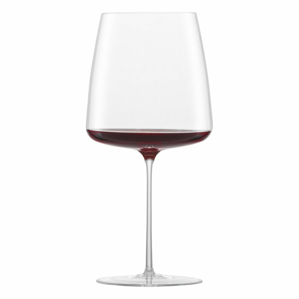 Zwiesel Glas Handmade Wine Glass Simplify Velvety &amp; Luxurious Set of 2, Wine Glass, 740 ml, 122056