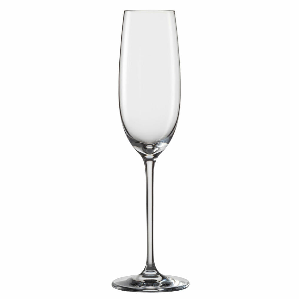 Schott Zwiesel sparkling wine glass set of 4 Vinos, with effervescence point, champagne glass, glass, 238 ml, 130010