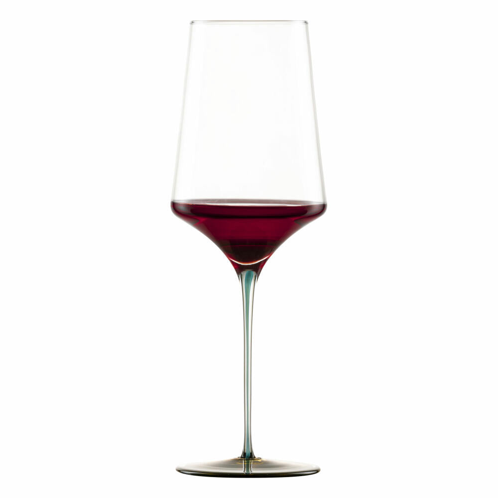 Zwiesel Glass Handmade Red Wine Ink, crystal glass, ochre green, 638 ml, 123419