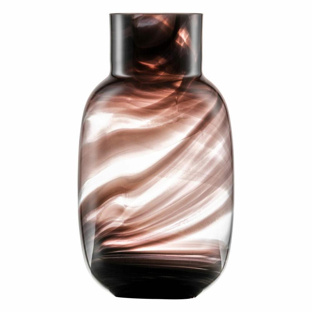 Zwiesel Glas Handmade Vase Dark Waters S, crystal glass, brown, 123426