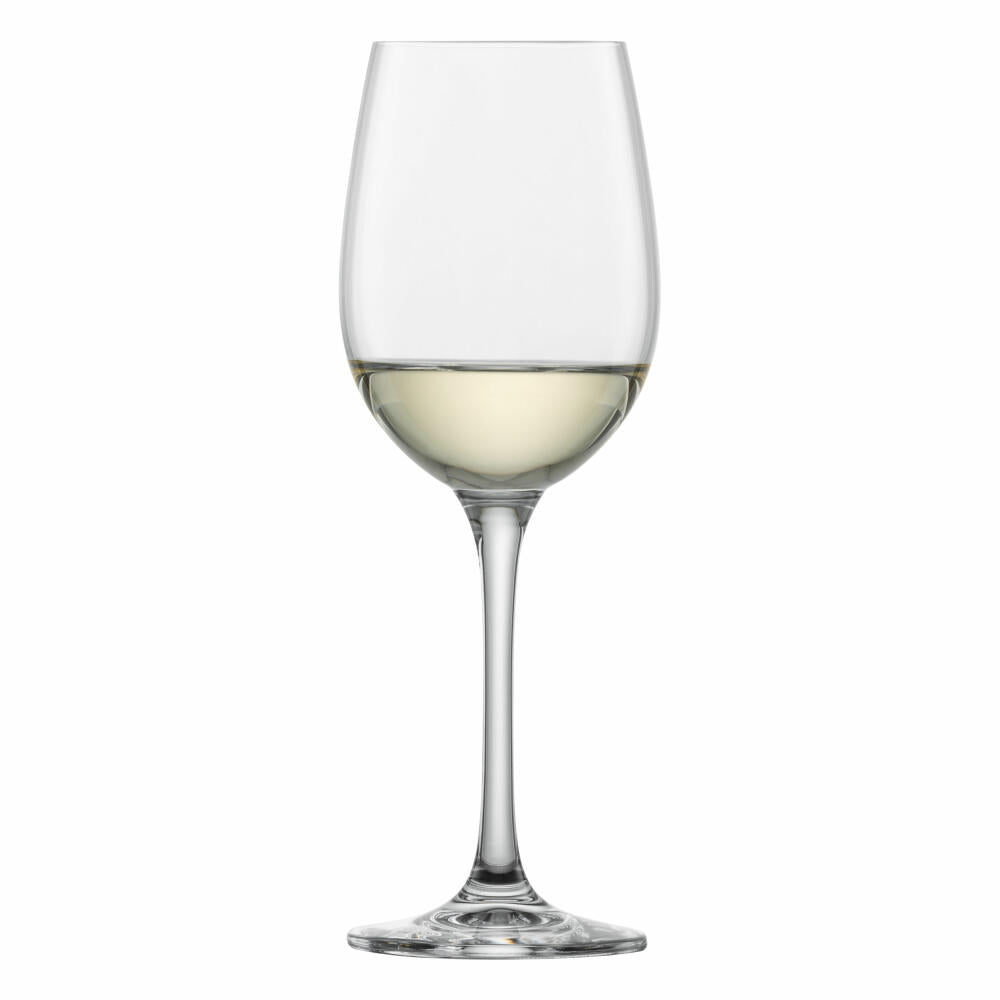 Schott Zwiesel white wine glass Classico set of 6, crystal glass, transparent, 312 ml, 123656