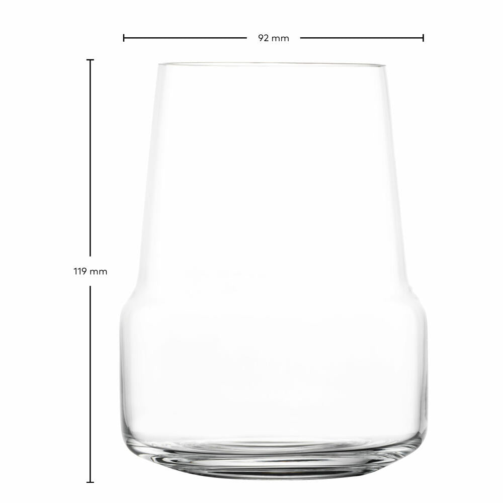 Zwiesel Glas Rotwein Tumbler Level 2er Set, Kristallglas, Transparent, 550 ml, 123912