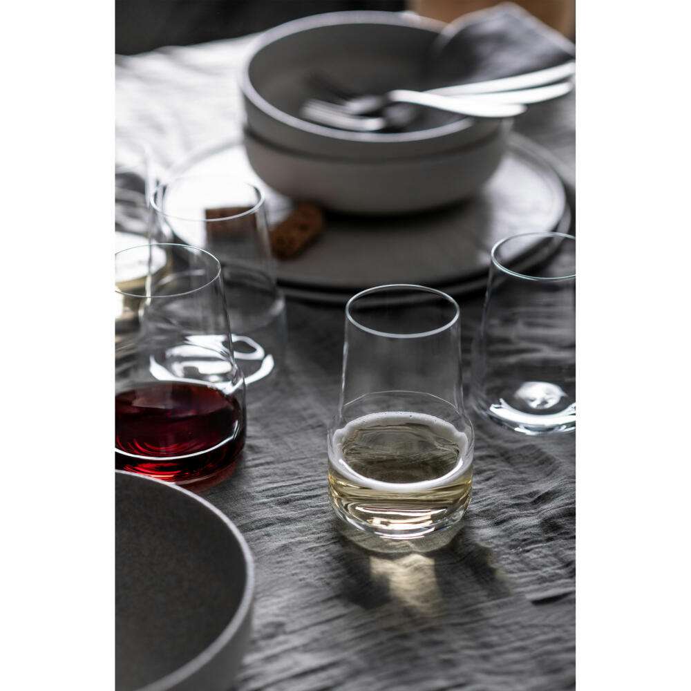 Zwiesel Glas Rotwein Tumbler Level 2er Set, Kristallglas, Transparent, 550 ml, 123912
