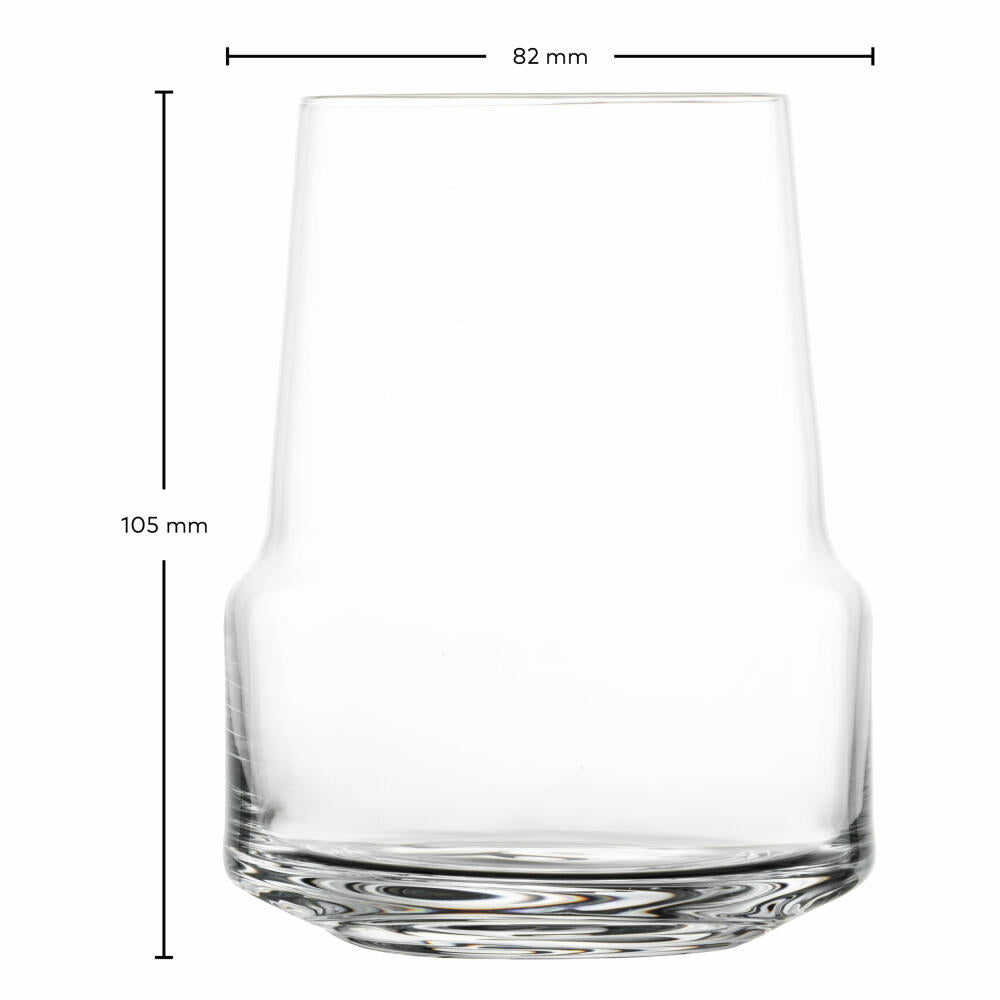 Zwiesel Glass White Wine Tumbler Level Set of 2, Crystal Glass, Transparent, 378 ml, 123913