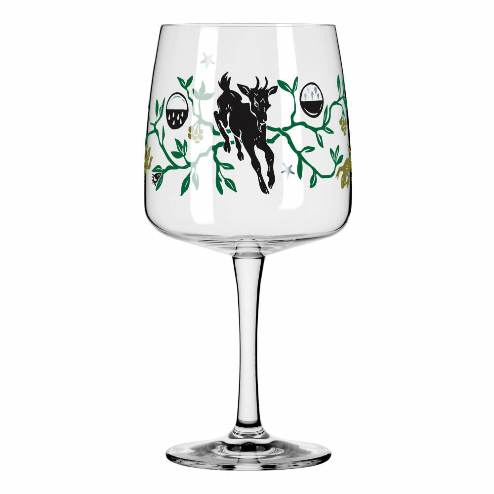 Ritzenhoff gin mug Fabelkraft Gin 004, gin glass, Karin Rytter, crystal glass, 700 ml, 3458004