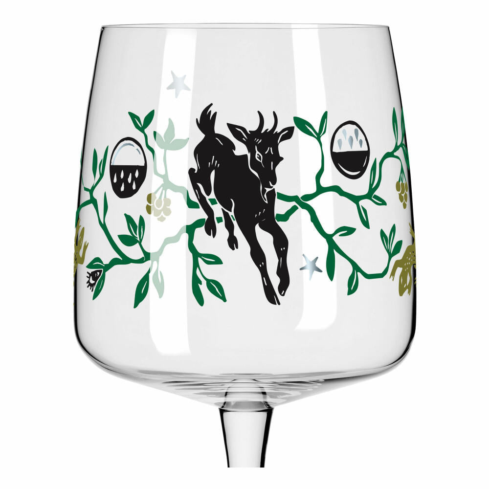 Ritzenhoff gin mug Fabelkraft Gin 004, gin glass, Karin Rytter, crystal glass, 700 ml, 3458004