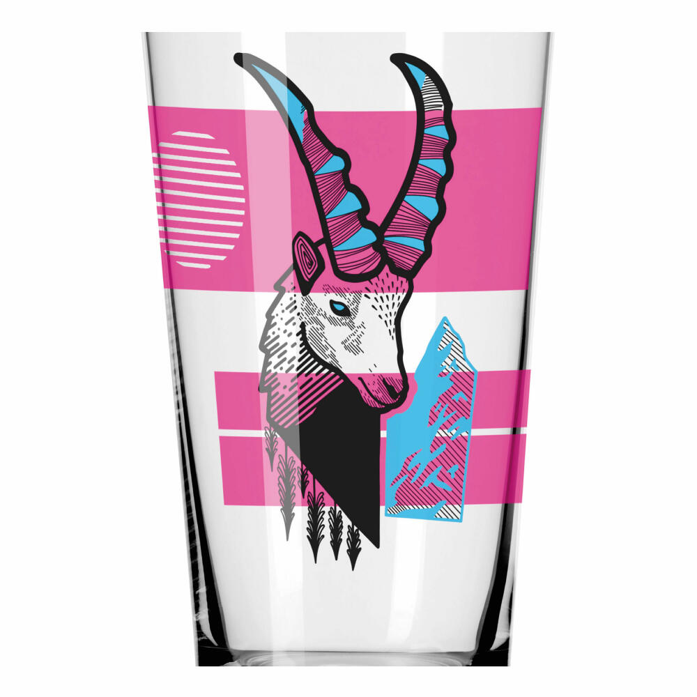 Ritzenhoff drinking cup color bang set of 2 003, cup, Daniel Fatemi, crystal glass, 432 ml, 3491003