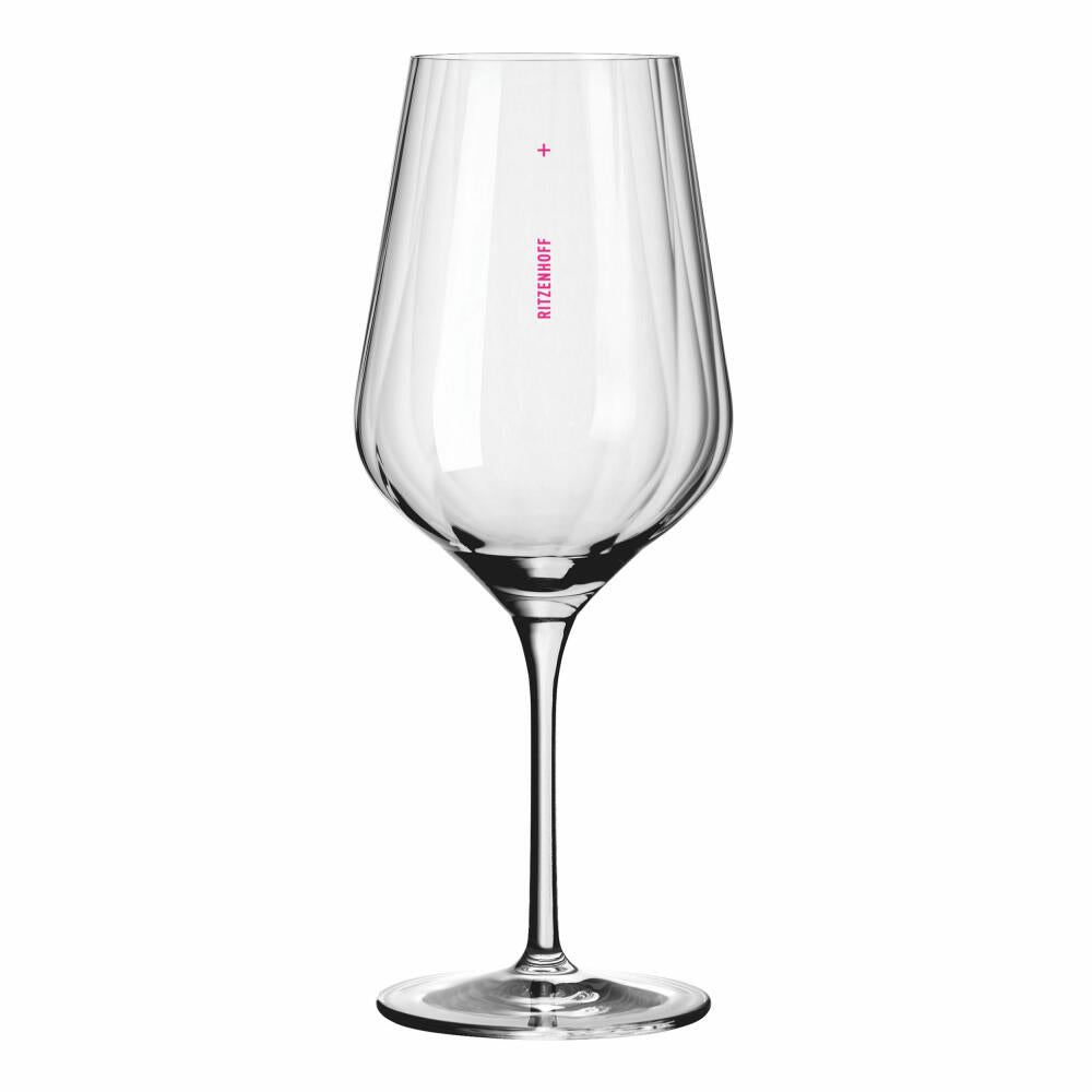 Ritzenhoff wine glasses star cut red wine set of 2 001, red wine glass, Ritzenhoff inhouse, crystal glass, 570 ml, 3661001
