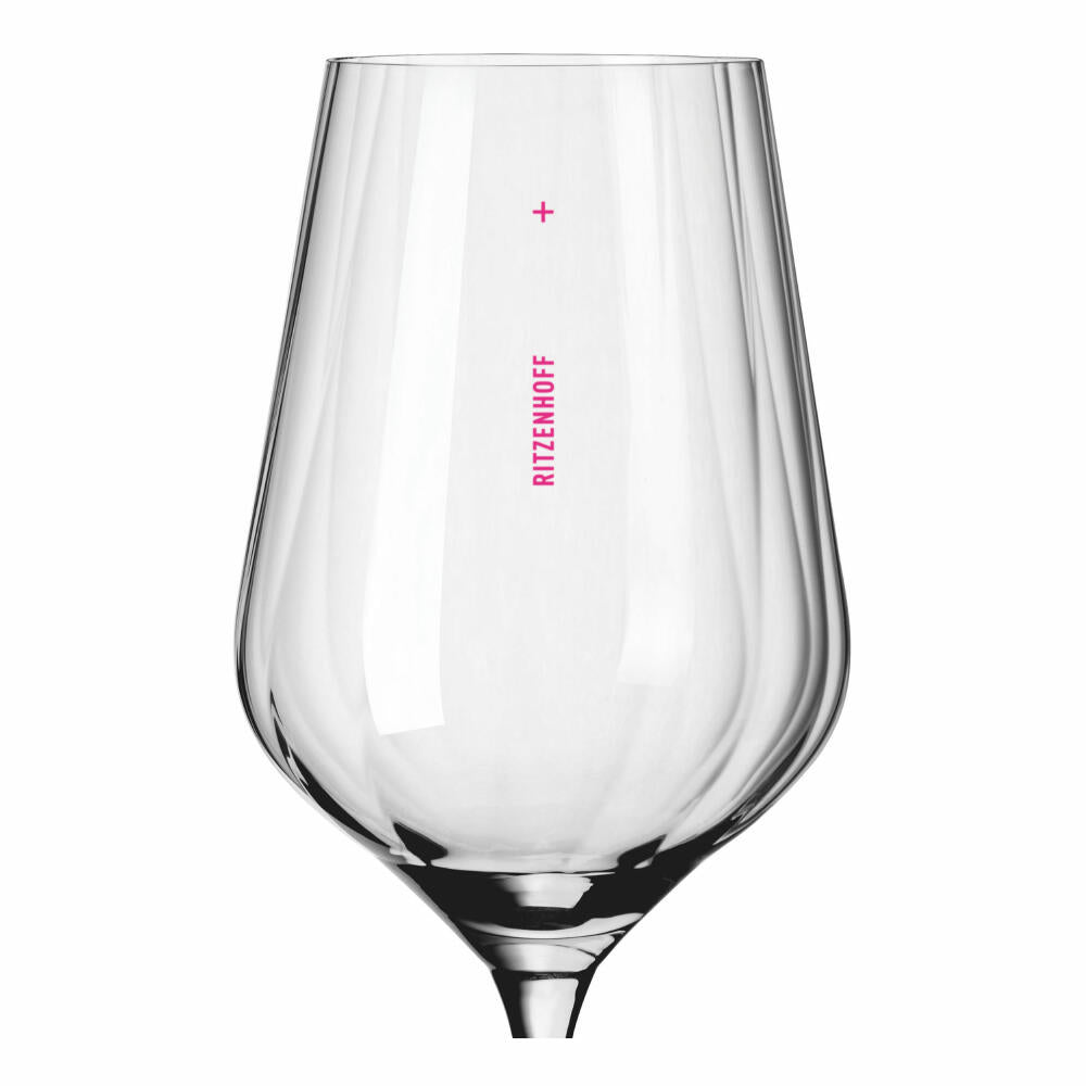 Ritzenhoff wine glasses star cut red wine set of 2 001, red wine glass, Ritzenhoff inhouse, crystal glass, 570 ml, 3661001