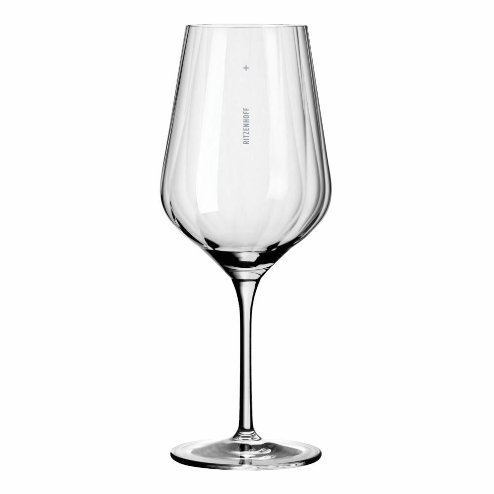 Ritzenhoff wine glasses star cut red wine set of 2 001, red wine glass, Ritzenhoff inhouse, crystal glass, 570 ml, 3661001