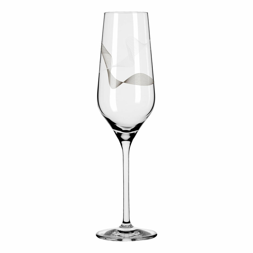 Ritzenhoff Champagnerglas Kristallwind Champagner 2er-Set 002, Sektglas, Romi Bohnenberg, Kristallglas, 250 ml, 3711002