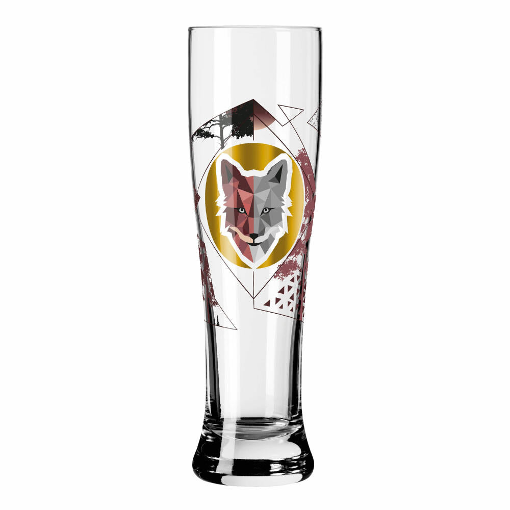 Ritzenhoff Weizenbiergläser Brauchzeit Weizen 2er-Set 002, Weizenglas, Sonja Eikler, Glas, 646 ml, 3481002