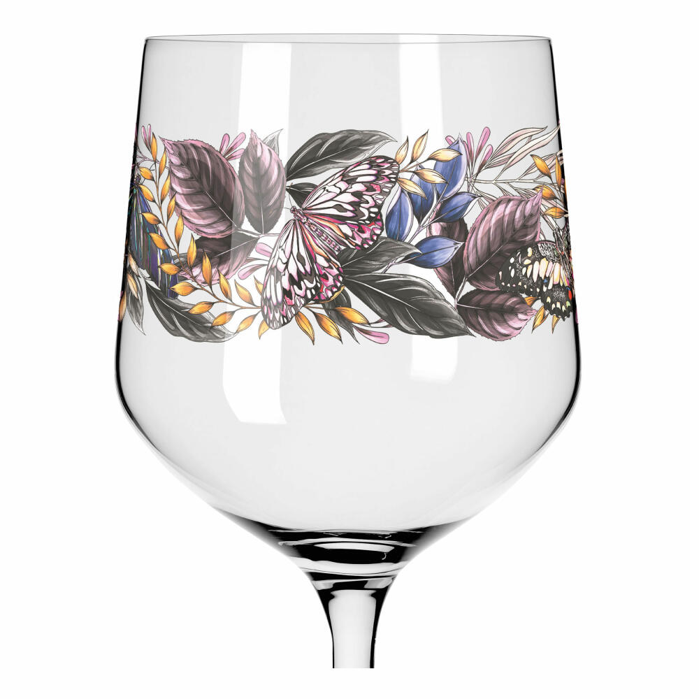 Ritzenhoff Gin-Kelch Schattenfauna 2er-Set 001, Gin-Becher, Maggie Enterrios, Kristallglas, 720 ml, 3691001