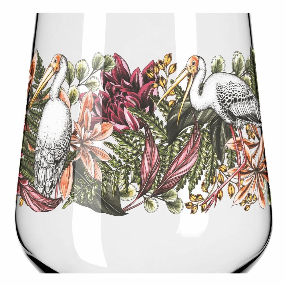 Ritzenhoff Gin-Tumbler Schattenfauna 2er-Set 001, Gin-Becher, Maggie Enterrios, Kristallglas, 710 ml, 3701001