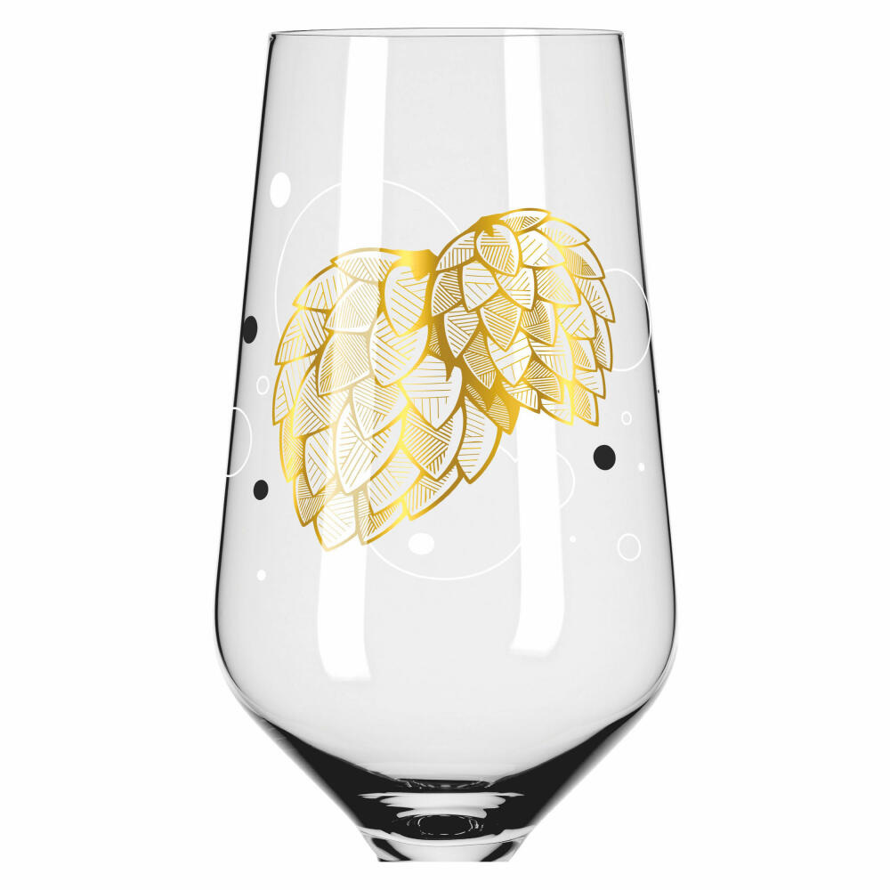 Ritzenhoff beer glass set of 2, Brauchzeit 001, Andreas Preis, crystal glass, 374 ml, 3471001