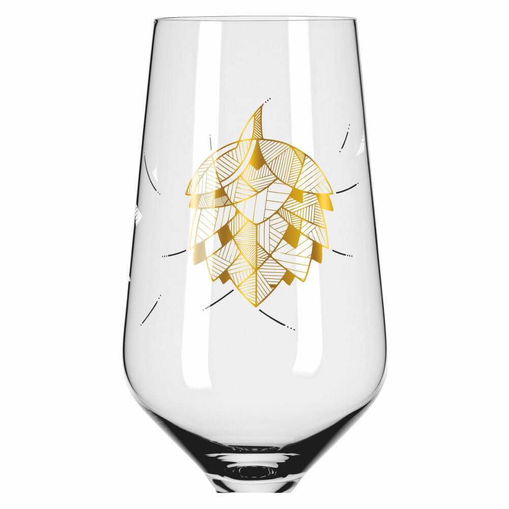 Ritzenhoff beer glass set of 2, Brauchzeit 001, Andreas Preis, crystal glass, 374 ml, 3471001